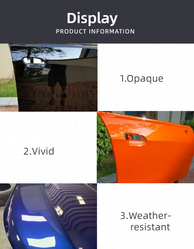 M120 1K Standard Bule Auto Veredelung Farben Feste Farbe Autofarbe Gute Haftung 6