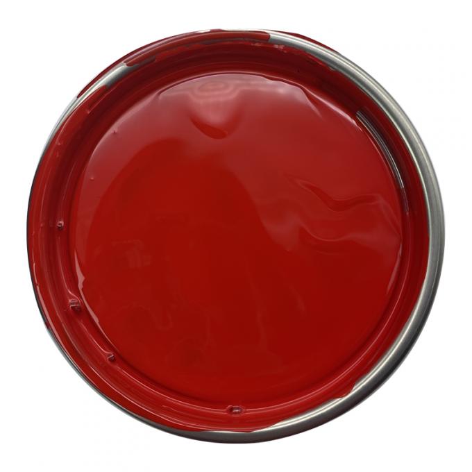 Διαφανές κόκκινο στερεό χρώμα 1K χρώμα αυτοκινήτου ανθεκτικό ακρυλικό επίχρισμα αυτοκινήτου 3