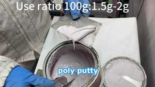 Putty usage process