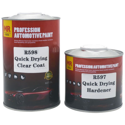 Super Drying Automobile Clear Coat Auto Paint Hardener Epoxy Resin OEM