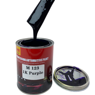 Light Resistance Auto Car Paint Purple Automotive Paint 1K 1L / 4L / 20L Package