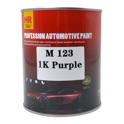 Light Resistance Auto Car Paint Purple Automotive Paint 1K 1L / 4L / 20L Package