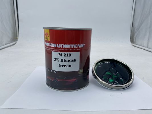 M213 Blueish Green Cool Toned 2K Auto Paint Automotive Refinish Paint