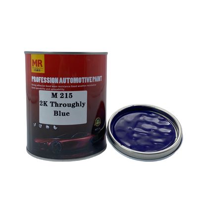 M215 Throughly Blue Auto Paint 2K Repair Car Paint Good Adhesion