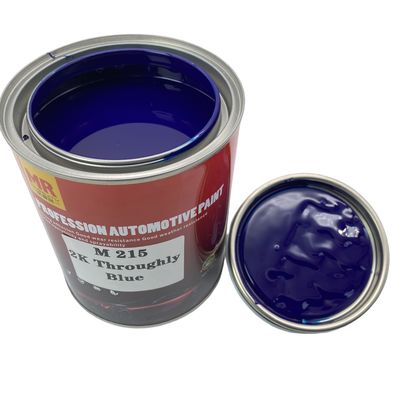 M215 Throughly Blue Auto Paint 2K Repair Car Paint Good Adhesion