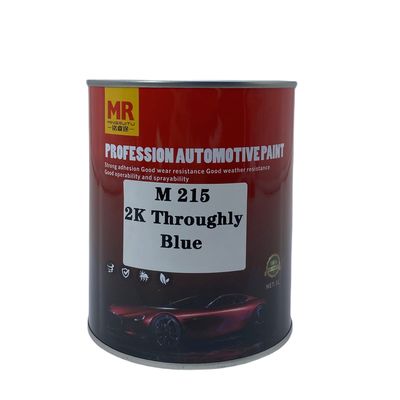 M215 Throughly Blue Auto Paint 2K Repair Car Paint Good Adhesion