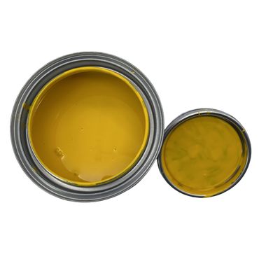M211 Medium Yellow Car 2K Paint Automotive Refinish Coatings Weather Proof