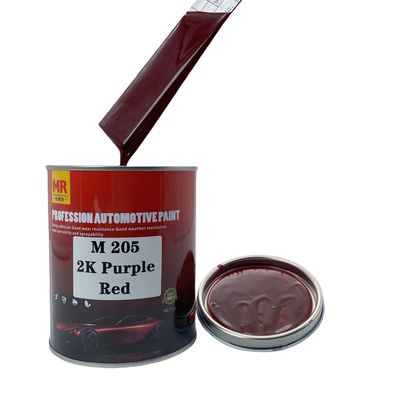 M205 Purple Red 2K Car Paint Products  2K Auto Spray Paint 1L/4L/20L Package