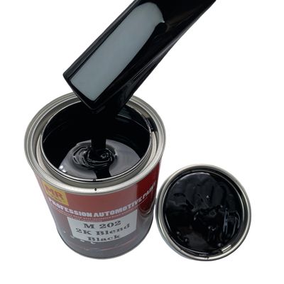 M202 Acrylic 2K Auto Paint 2K Black Car Paint Customizable High Performance
