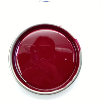 M206 Rose Red Car Paint Liquid Coating Two Pack Paint For Cars Vibrant Color