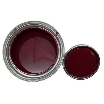 M206 Rose Red Car Paint Liquid Coating Two Pack Paint For Cars Vibrant Color