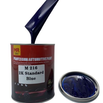 M216 2K Car Paint Acrylic Resin Dark Blue Auto Paint High Coverage