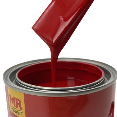 M204 2K Red Car Paint Repair Auto Color Paint 1L / 4L / 20L Package
