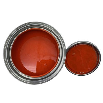 M208 Orange Red Car Paint 2K Auto Paint For Metal Strong Weather Resistance
