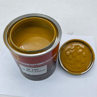 M182 Mud Yellow 1K Car Spray Paint Auto Body Paint Customization