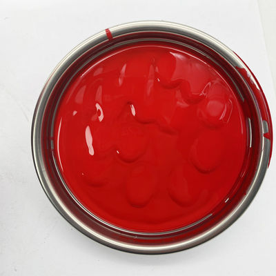 M181 1K Red Acrylic Lacquer Automotive Paint Car Touch Up Paint Chemical Resistance