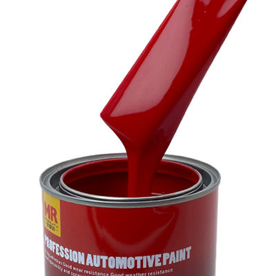 M181 1K Red Acrylic Lacquer Automotive Paint Car Touch Up Paint Chemical Resistance