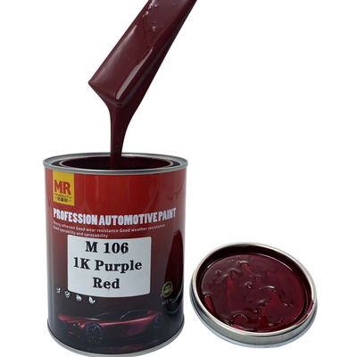 M106 Purple Red 1K Car Paint MR Brands 1K Car Spray Paint Customizable