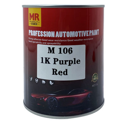 M106 Purple Red 1K Car Paint MR Brands 1K Car Spray Paint Customizable