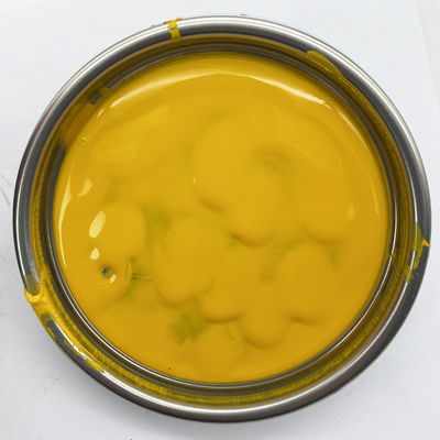 M115 1K Medium Yellow Metallic Car Paint Anti Rust Automotive Color Paint Free Sample