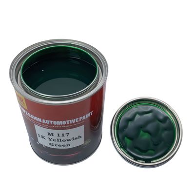 M117 Yellowish Green 1K Car Paint Automotive Car Paint Eco Friendly