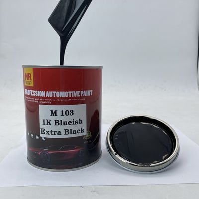 M103 Blueish Black Acrylic Car Refinish Paint 1K Car Spray Paint Sophisticated