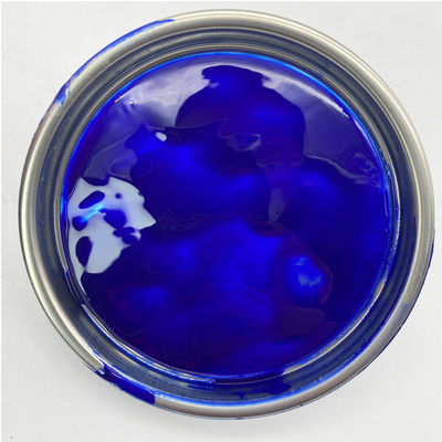 M124 1K Ultramarine Car Paint Good Adhesion Matte Black Car Paint