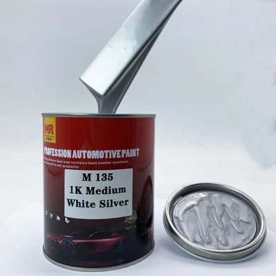 M135 1K Car Silver Paint Automotive Car Paint OEM Service Elegant