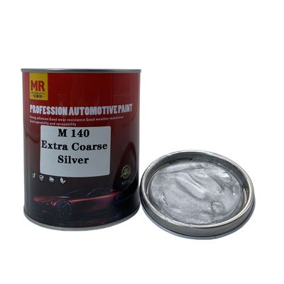 M140 1K Extra Coarse Silver Automotive Paint Refinish Car Paint Customizable