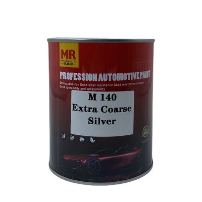 M140 1K Extra Coarse Silver Automotive Paint Refinish Car Paint Customizable