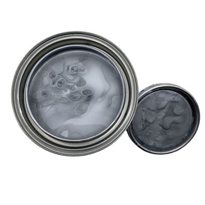 M130 1K Extra Fine Silver Auto Paint Car Refinish Paints Weather Resistance