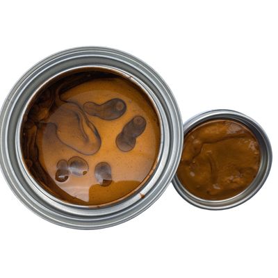 M126 1K Orange Silver Spray Paint For Car Metallic Silver Auto Paint High Coverage