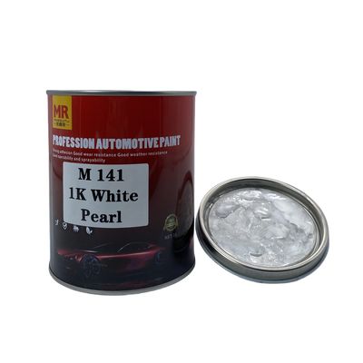 M141 1K White Pearl Car Paint Automotive Touch Up Paint OEM With Multi Angle Color Shift