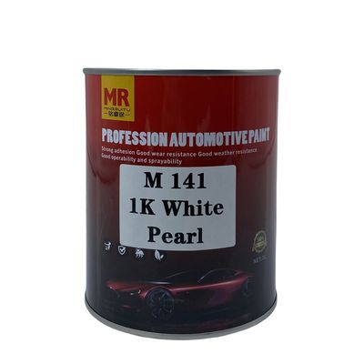 M141 1K White Pearl Car Paint Automotive Touch Up Paint OEM With Multi Angle Color Shift