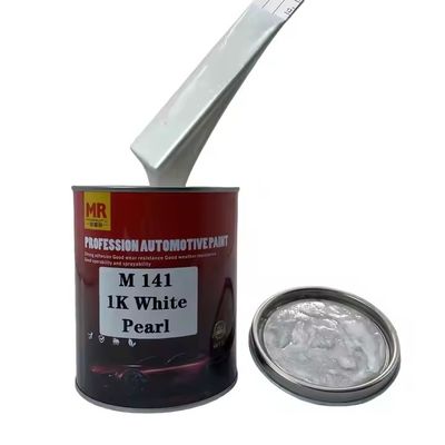 M141 1K Pearl White Automotive Paint Ultra Fine Pearlescent Car Paint UV Protection