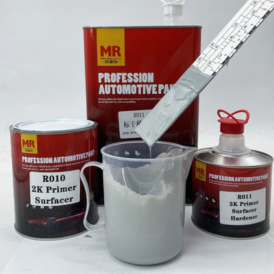 Weatherproof Acrylic Auto Primer Paint  2k Car Primer Solvent Resistance