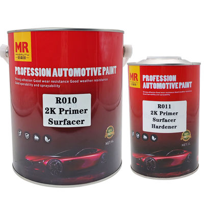 Weatherproof Acrylic Auto Primer Paint  2k Car Primer Solvent Resistance