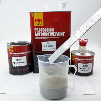 Epoxy Base Coat Car Paint Primer Automotive 2k Primer Weather Resistance