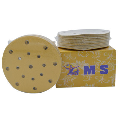 5 Inch 6 Inch 6 Hole 17Hole Dry Abrasive Paper Car Paint Tools