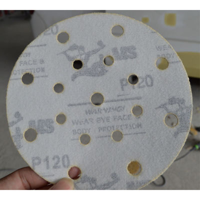 5 Inch 6 Inch 6 Hole 17Hole Dry Abrasive Paper Car Paint Tools