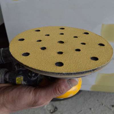 5 Inch 6 Inch 6 Hole 17Hole Dry Abrasive Paper Car Paint Tools