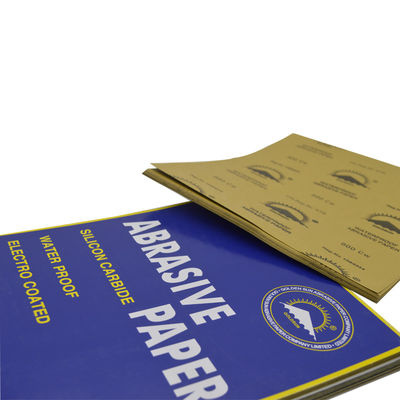 Wet Milling Car Sand Paper Abrasive Cloth Sheet 100mm Size Medium Hardness