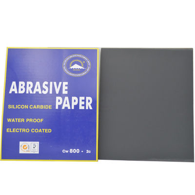 Wet Milling Car Sand Paper Abrasive Cloth Sheet 100mm Size Medium Hardness