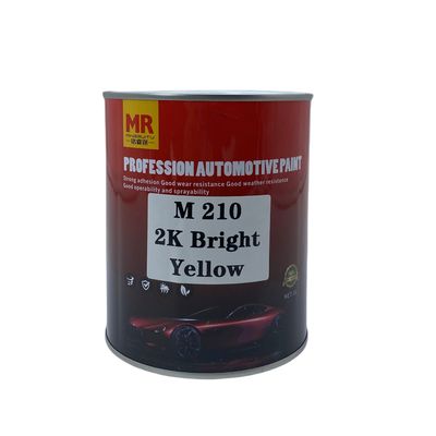 M210 2K Bright Yellow Greenish Tone Automotive Refinish Paint Colorant