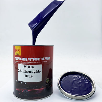 M215 2K Turquoise Blue Automotive Refinish Colorant High Performance Greenish Blue Toning Base