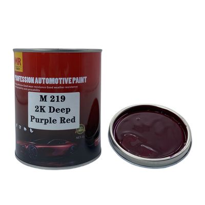 M219 2K Deep Purple Red Automotive Refinish Colorant Blue-Purple Tinted Crimson Base