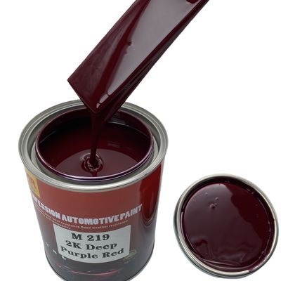 M219 2K Deep Purple Red Automotive Refinish Colorant Blue-Purple Tinted Crimson Base