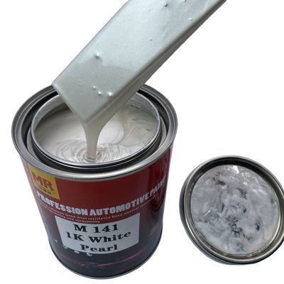 M141 1K White Pearl Automotive Basecoat Warm Tone Multi-Dimensional Pearl White