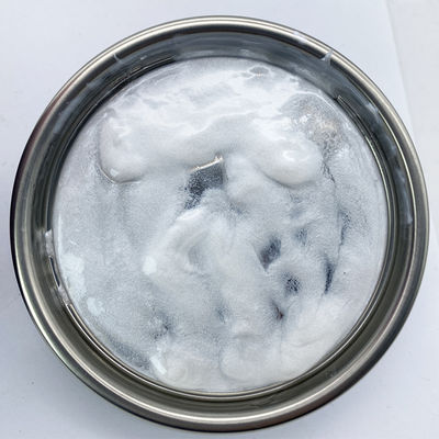 M144 1K Crystal White Pearl Automotive Basecoat Warm Tone Pearl White with High Brilliance