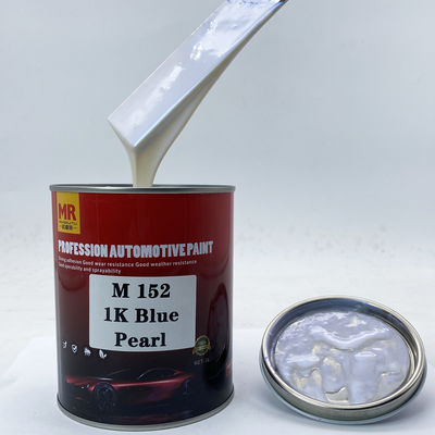 M152 1K Blue Pearl Automotive Basecoat Blue to Light Yellow Color Shift Pearl